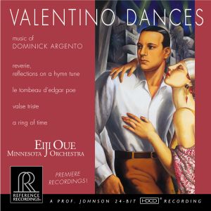 情人舞曲（ HDCD )<br>VALENTINO DANCES<br>music of DOMINICK ARGENTO / 大植英次 指揮 明尼蘇達管弦樂團<br>RR91示意圖